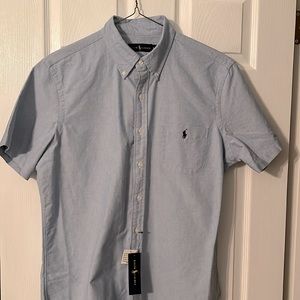 NEW Polo Ralph Lauren Men’s Short Sleeve Button Down Size Large